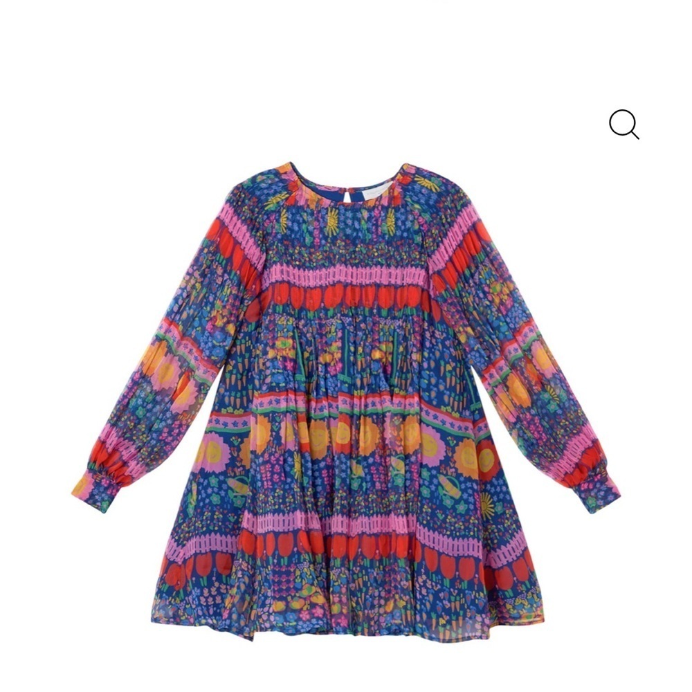 Stella Mccartney Kids Multicolor Patterned Dress